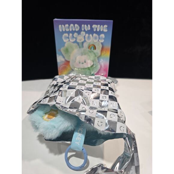Disney Miniso Mickey Head In The Clouds Series Plush-Sunny Sky - Open Box/Pouch - Picture 6 of 6